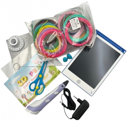 3D printing pen 7in1 5m x 20 Colors Violet RF-3DPEN-7IN1-VI
