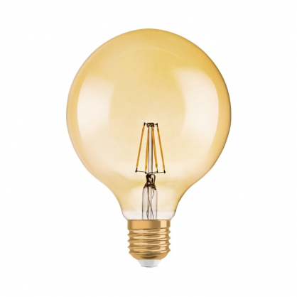 BULB LED G125 6.5W E27 824 FL GL 650L DM