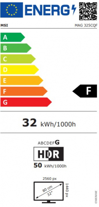 MAG 325CQF 32" Rapid VA 16:9 Curved
