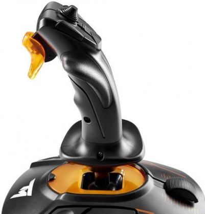 T.16000M Flight Control System Joystick For PC Black
