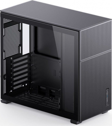 D41 Mesh Tempered Glass Black