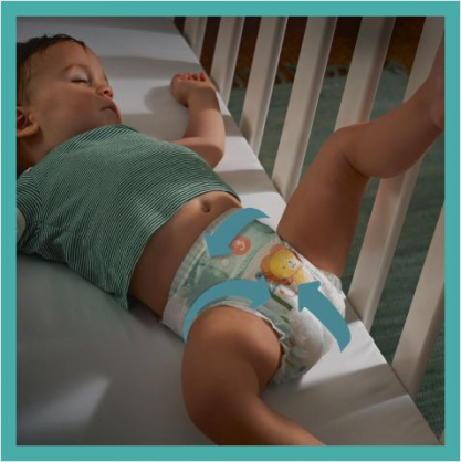 Active Baby Nappies, Size 4, 180 Diapers, 9kg-14kg