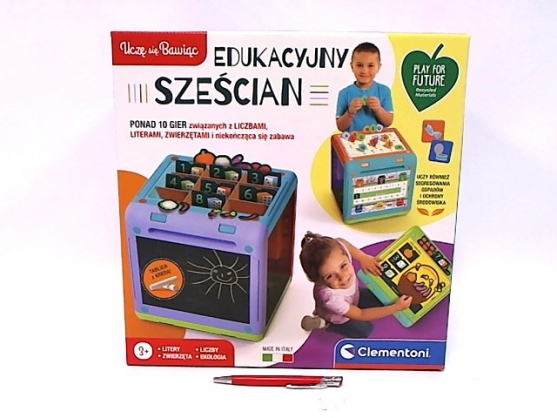 Clementoni Educational Cube I Learn by Playing