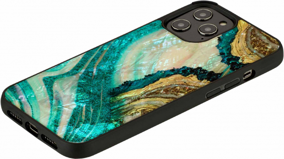 "Case iPhone 12 Pro Max" Aqua Agate