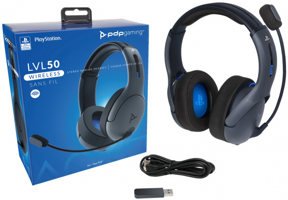 Gaming LVL 50 Wireless PS4 Gray