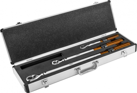 Set of Neo Tools bi-directional torque wrenches 1/ 4", 3/ 8", 1/ 2", 3 pi