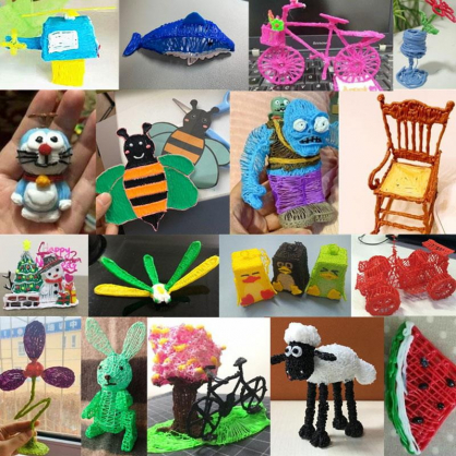 RP800A Pro Tieva 3D Pen Purple