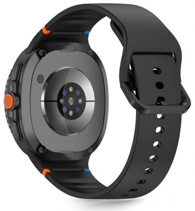 40/ 44/ 46mm Silicone Galaxy Watch 8/ 8 Classic Black