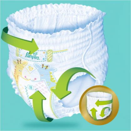 Premium Care Pants Size 4, 114 Pants, 9-15kg