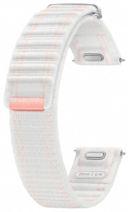 SVL30SWEGEU Fabric Band (S/ M) Galaxy Watch7/ Watch4, Pink White