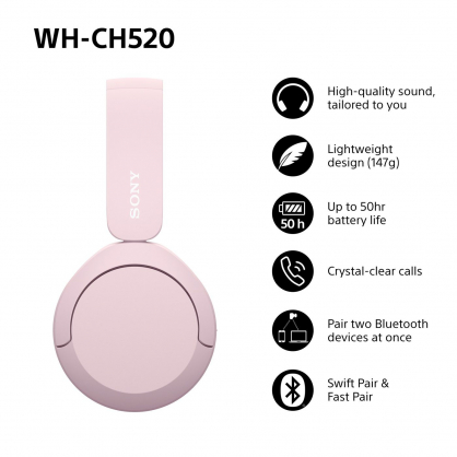 WH-CH520 Pink