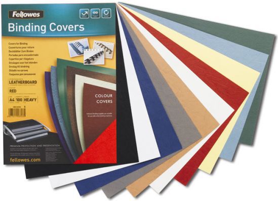 Binding cover leather pattern A4 100pcs
