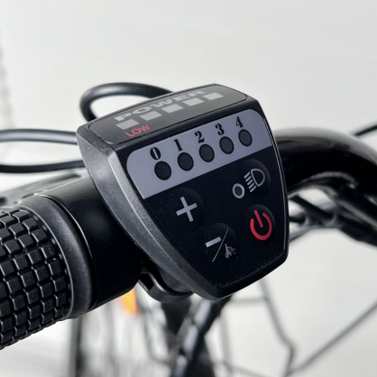 28" Nantes E268 E-Bike 250W Matt Black