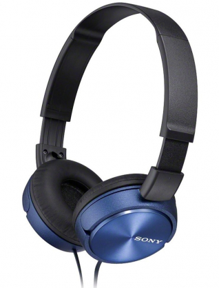 MDR-ZX310 Foldable Metallic Blue