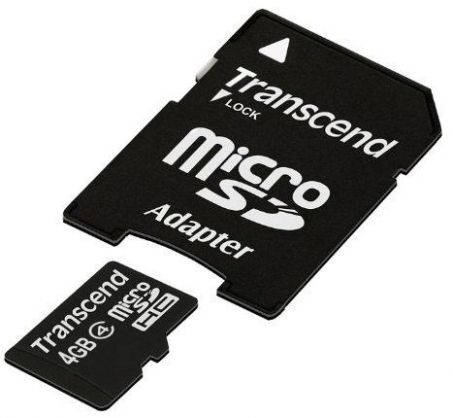 Micro SDHC 4GB Class 4 TS4GUSDHC4