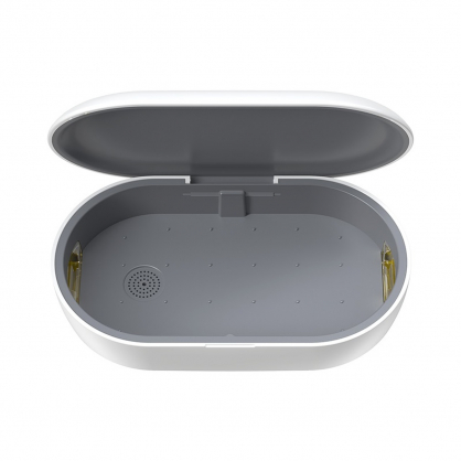 Wireless Charging Disinfection Box White