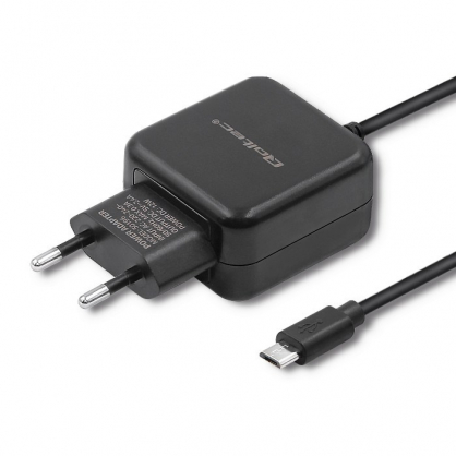 50196 12W 5V 2.4A Micro USB Black