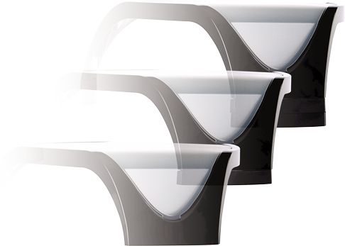 Monitor Riser Smart Suites Black/ Silver