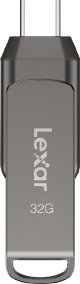 32GB JumpDrive Dual Drive D400 32GB USB-A / USB-C 3.1