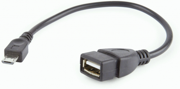 A-OTG-AFBM-03 USB OTG AF to Micro BM Cable 0.15m