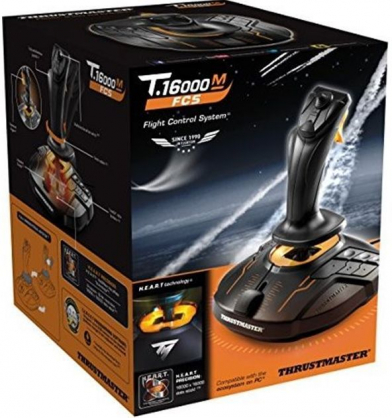 T.16000M Flight Control System Joystick For PC Black