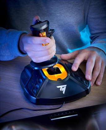 T.16000M Flight Control System Joystick For PC Black