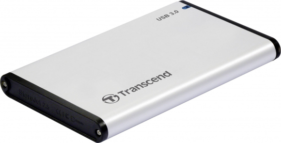 External HDD Enclosure 2.5" USB 3.0 Silver StoreJet 25S3