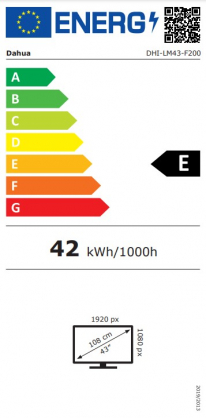 LM43-F200 42.5" LED 16:9