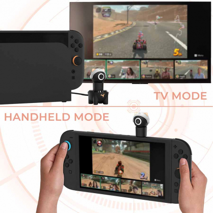 Playcam 1080 2in1 HD Mini Camera For Nintendo Switch Red