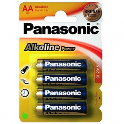 Power Bronze Alkaline AA (LR6APB), 4-pack