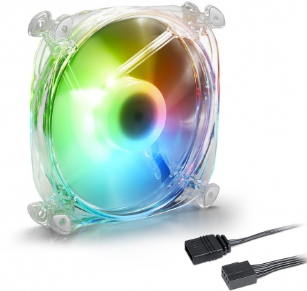 Shark Disc RGB 120 mm Case Fan 4044951034314