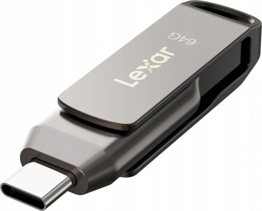 64GB JumpDrive Dual Drive D400 USB-A / USB-C 3.1
