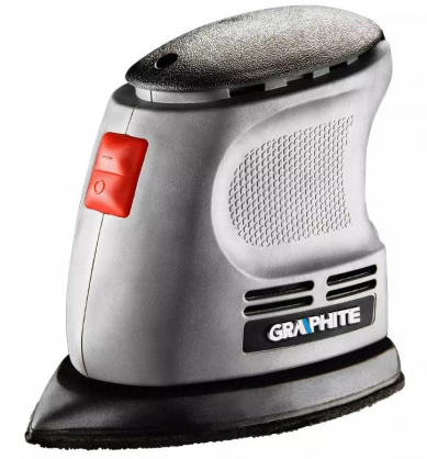 Orbital sander 105W Graphite Delta foot 140 x 140 x 97 mm