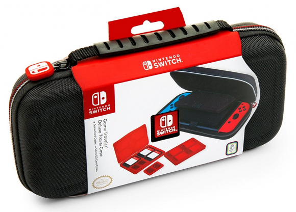 Game Traveler - Deluxe Travel Case Black NNS40 for Switch