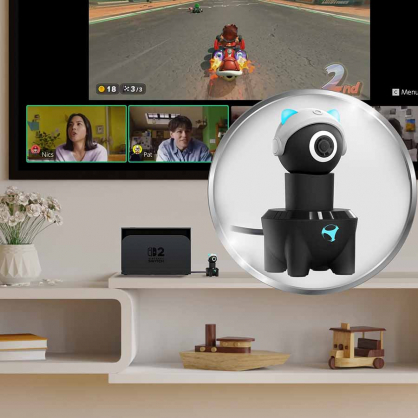 Playcam 1080 2in1 HD Mini Camera For Nintendo Switch Blue