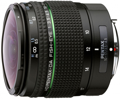 HD DA 10-17mm F/ 3.5-4.5 Fish-Eye ED