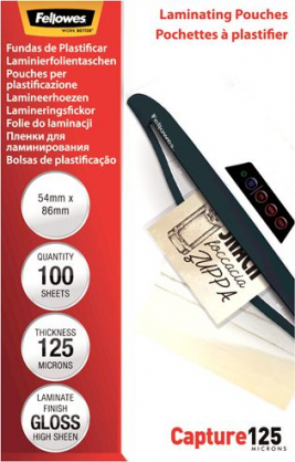 Laminating Pouch (5306302) 54x86mm