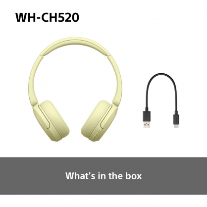 WH-CH520 Yellow