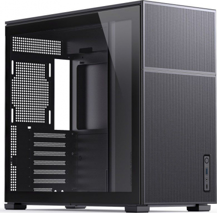 D41 Mesh Tempered Glass Black