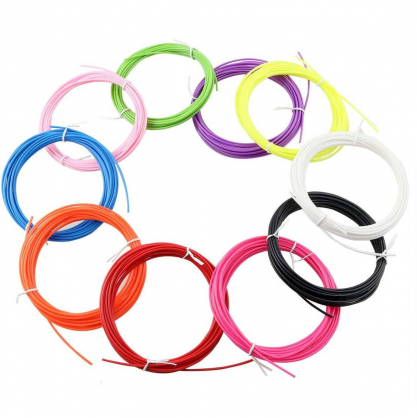 3D printing pen abs filament with 10 colors 1.75 mm / 5m FUS3DFIL