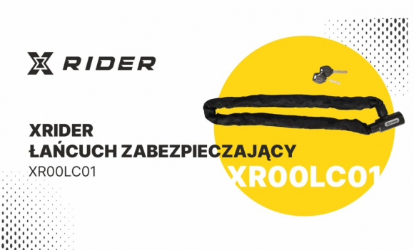 XRIDER XR00LC01 Chain Bicycle Lock 6x900mm