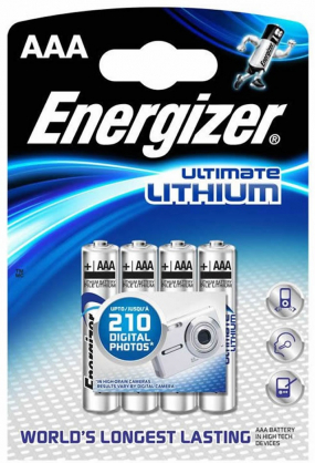Ultimate Lithium AAA/ L92 4-pack