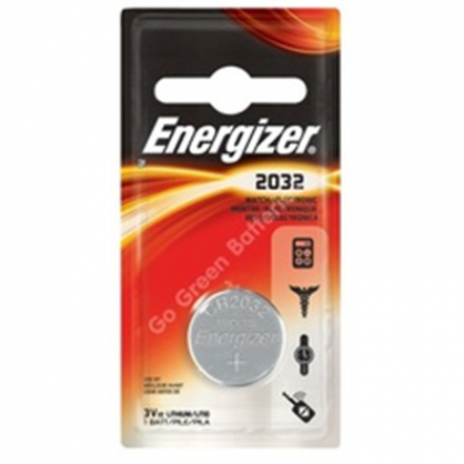 Lithium button celles 3V (CR 2032), 1-pack