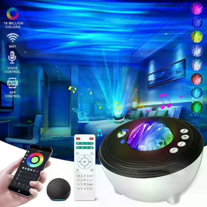 Elight J1 Zvaigžņu debesu galaktikas projektors ar Bluetooth