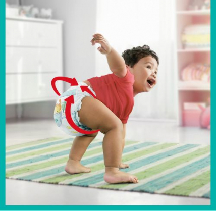 Pants Size 3, 204 Nappies, 6kg-11kg