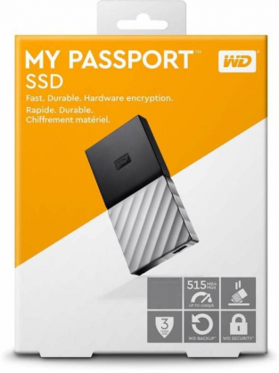 MyPassport 2TB External Black/ Grey WDBKVX0020PSL-WESN