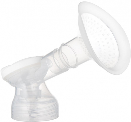 Breast pump funnel with elastic rim 12/ 217