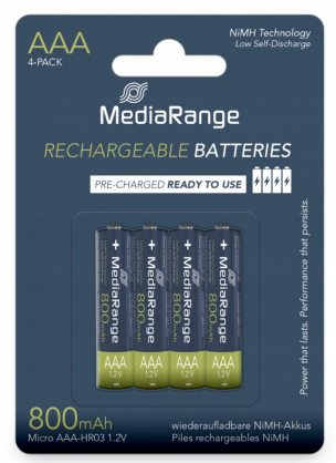 AAA HR03 800mAh 4pcs