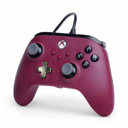 Advantage Plus Wired Controller (XBGP0481-01) Ruby Wine