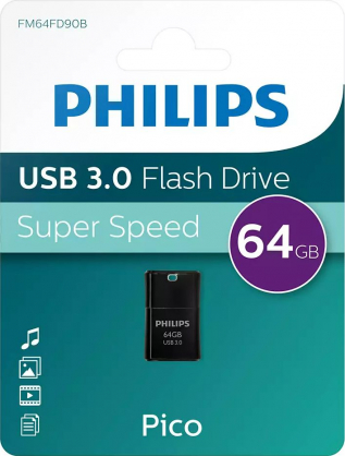 64GB Pico Edition USB 3.0 Black